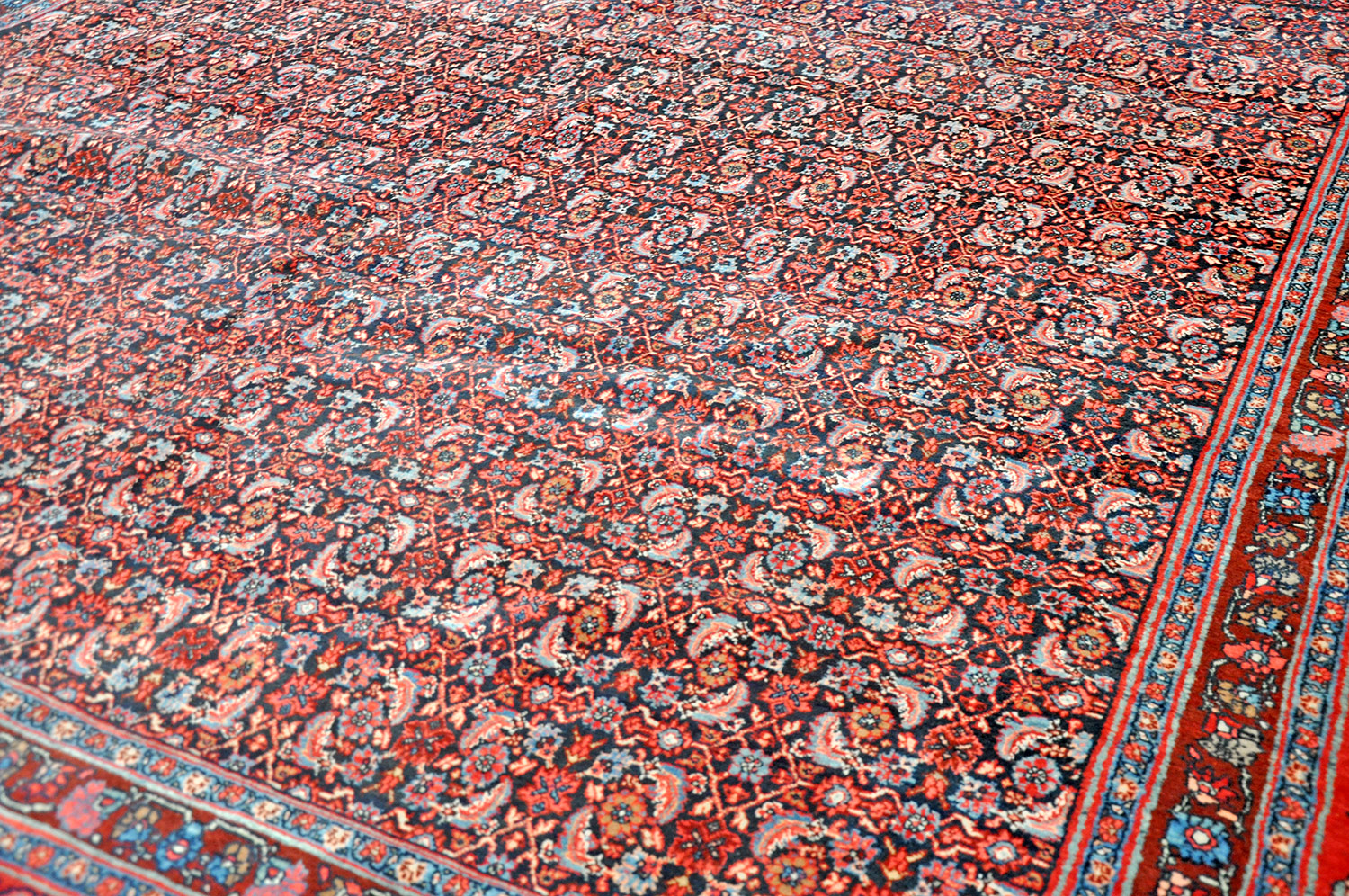 Bidjar Perserteppich alt Übermaß