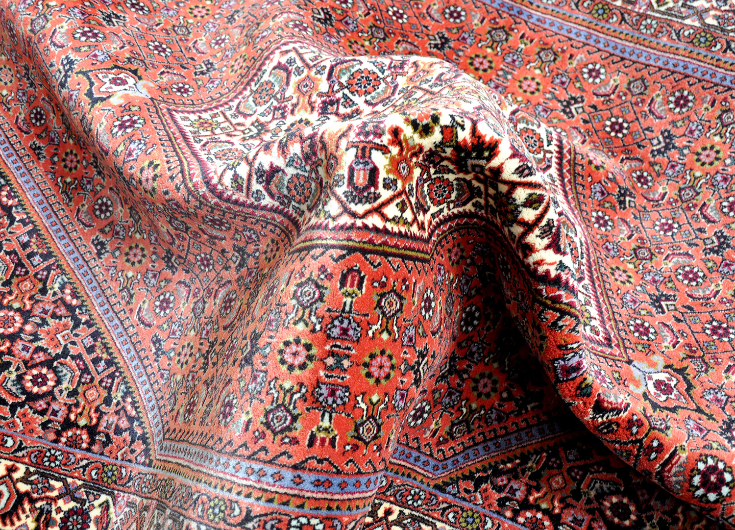 Bidjar Tekab Perserteppich neu | Herati-Muster