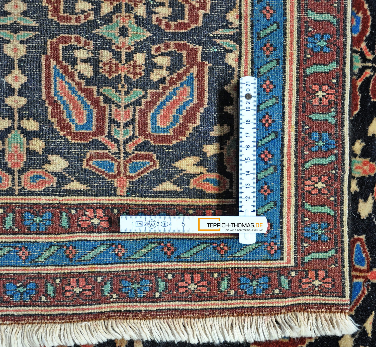 Malayer Perserteppich älter | Boteh-Motive