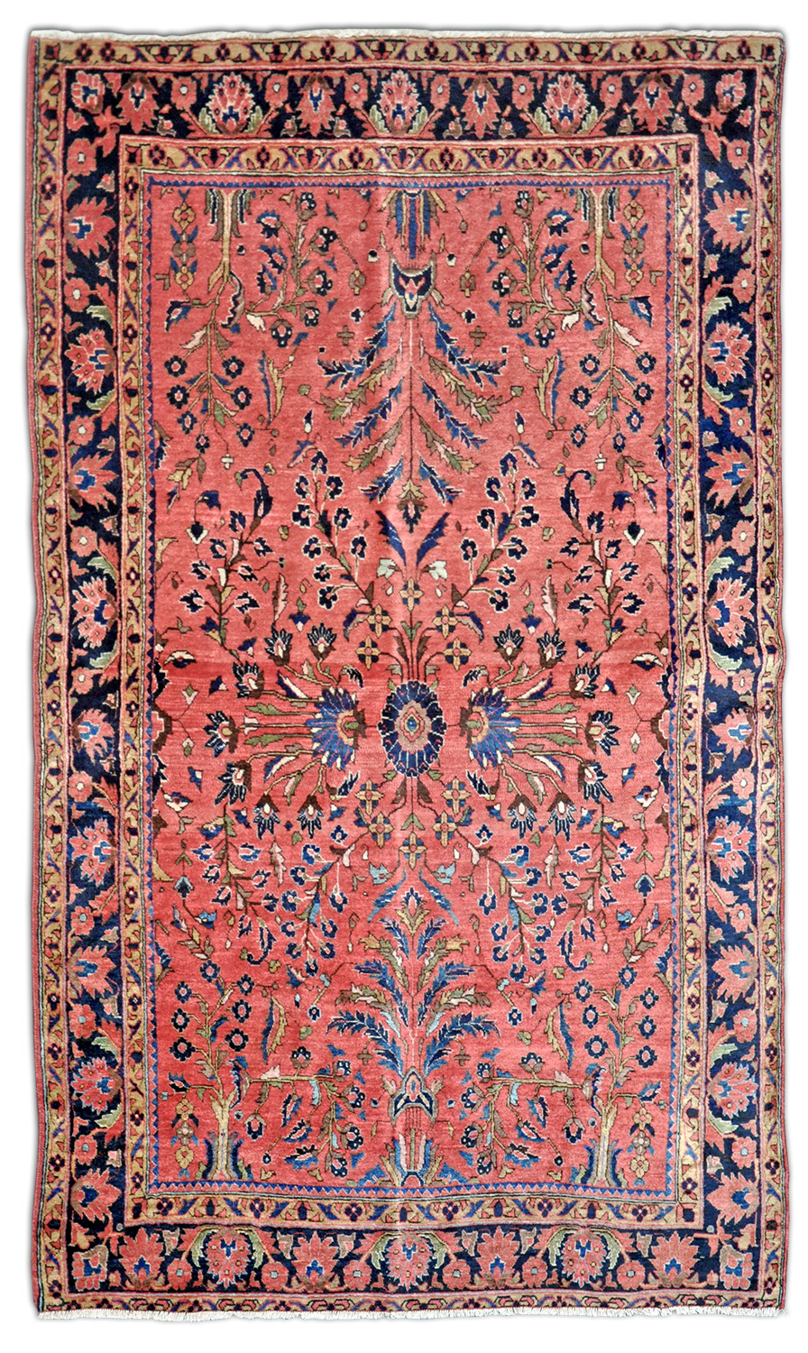 Sarough Perserteppich alt | Medaillon Sarough Perserteppich alt | Medaillon