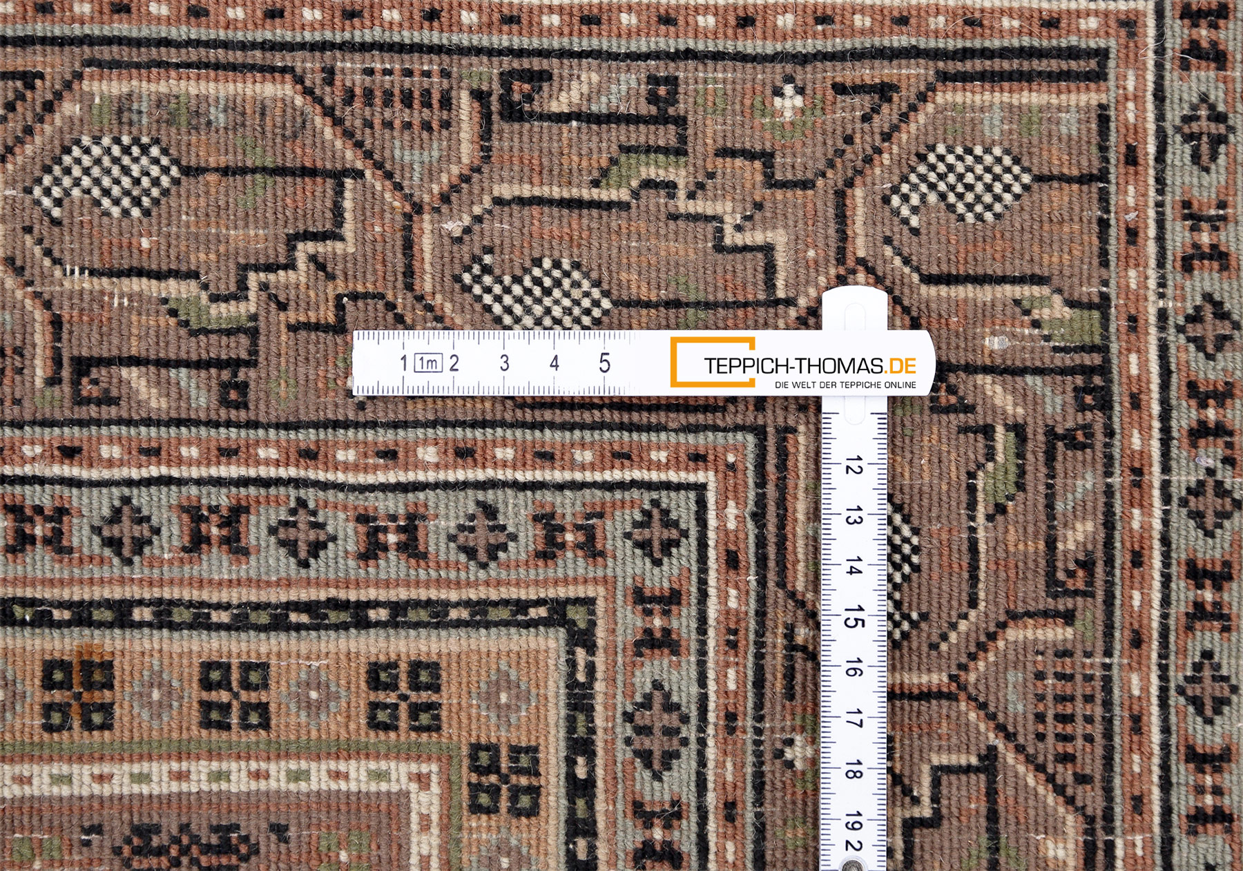 Mir Royal Orientteppich neu schwarz Indien | Neuseelandwolle