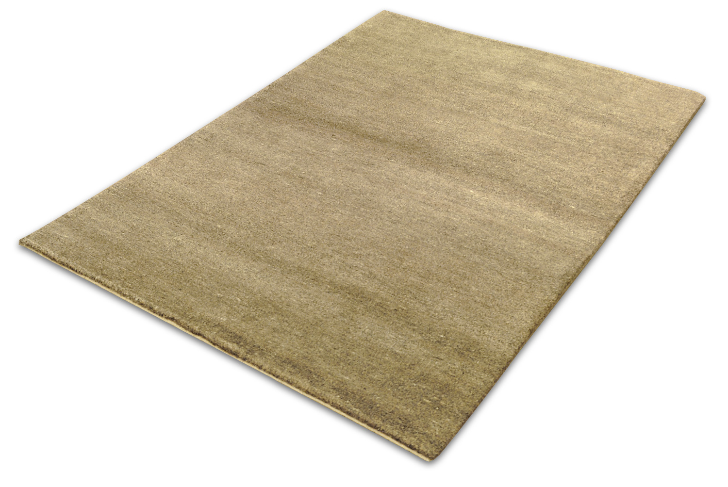 Natur Pur Teppich Heaven uni-mix | grau/sand