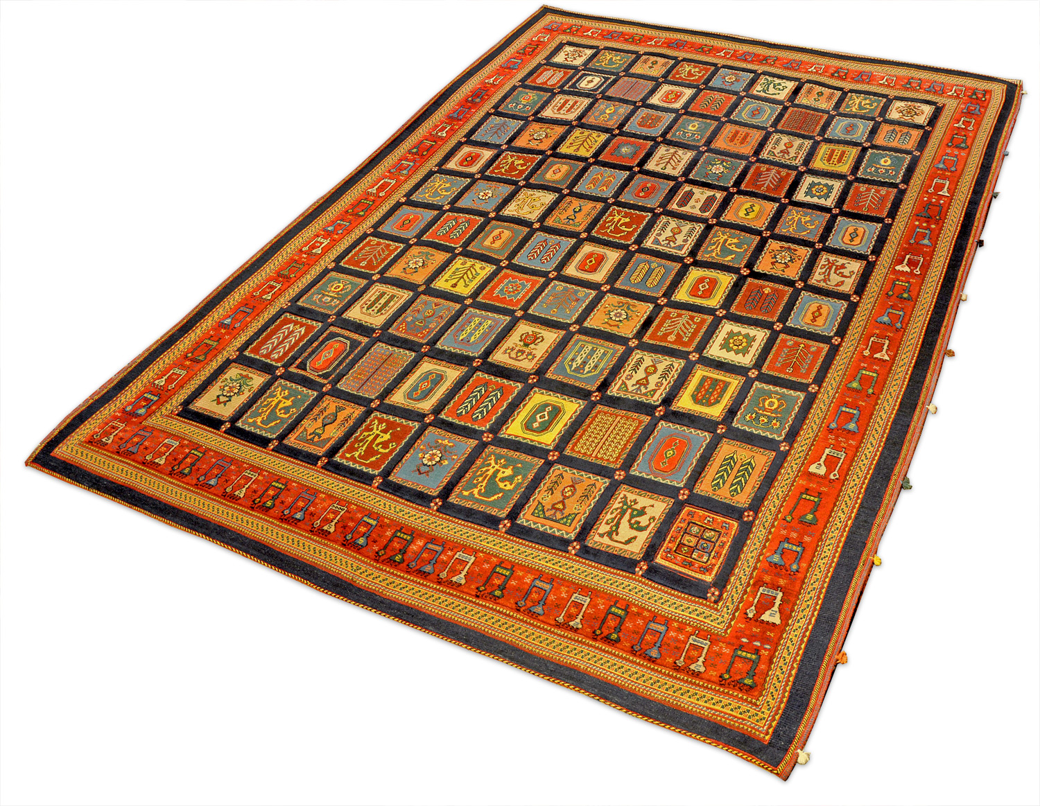 Susahali Soumakh Perserteppich | Felder