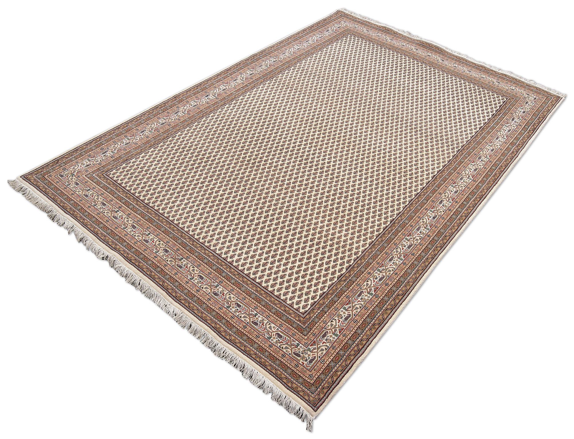 Mir Laxmi Orientteppich neu cream pestal | Schurwolle