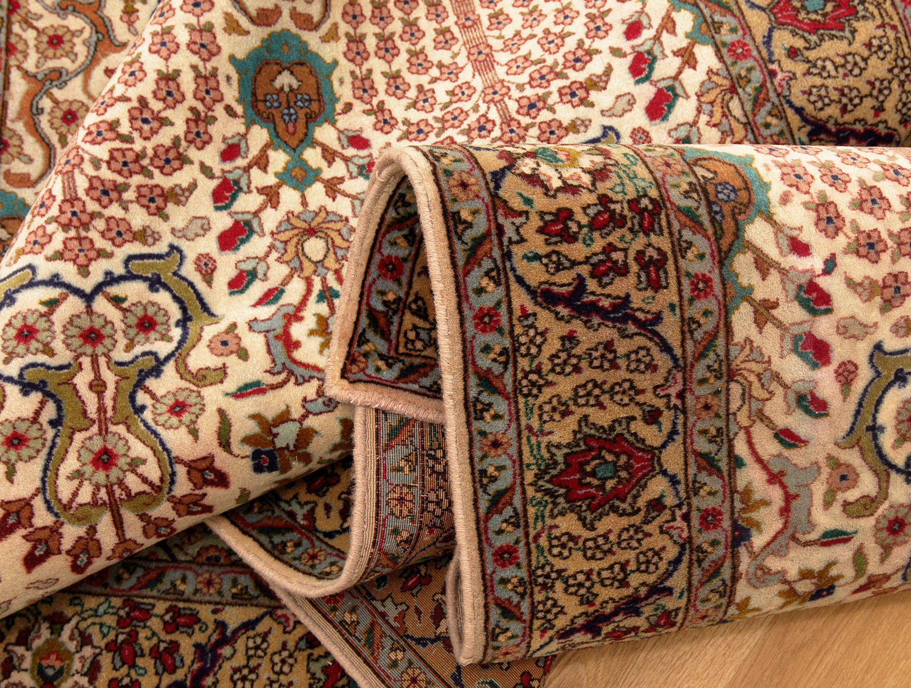 Täbriz Perserteppich alt 40 Radj | Galerieteppich