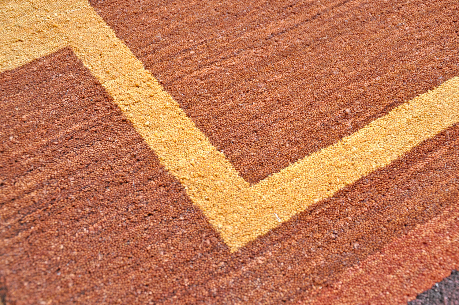 Gabbeh Teppich Indien Roma terra | Schurwolle