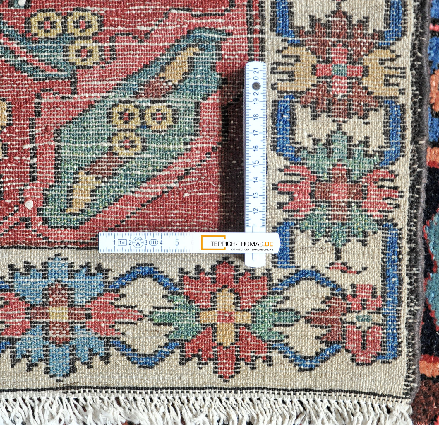 Bachtiar Perserteppich alt | Feldmuster