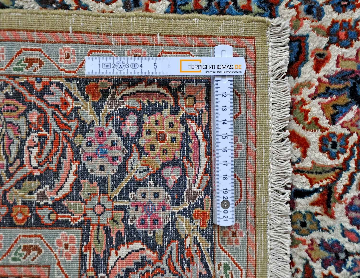 Seiden-Keshan Teppich Pakistan | Floral