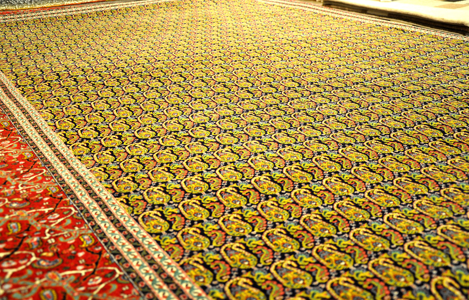 Täbriz Perserteppich alt sehr fein | Korkwolle