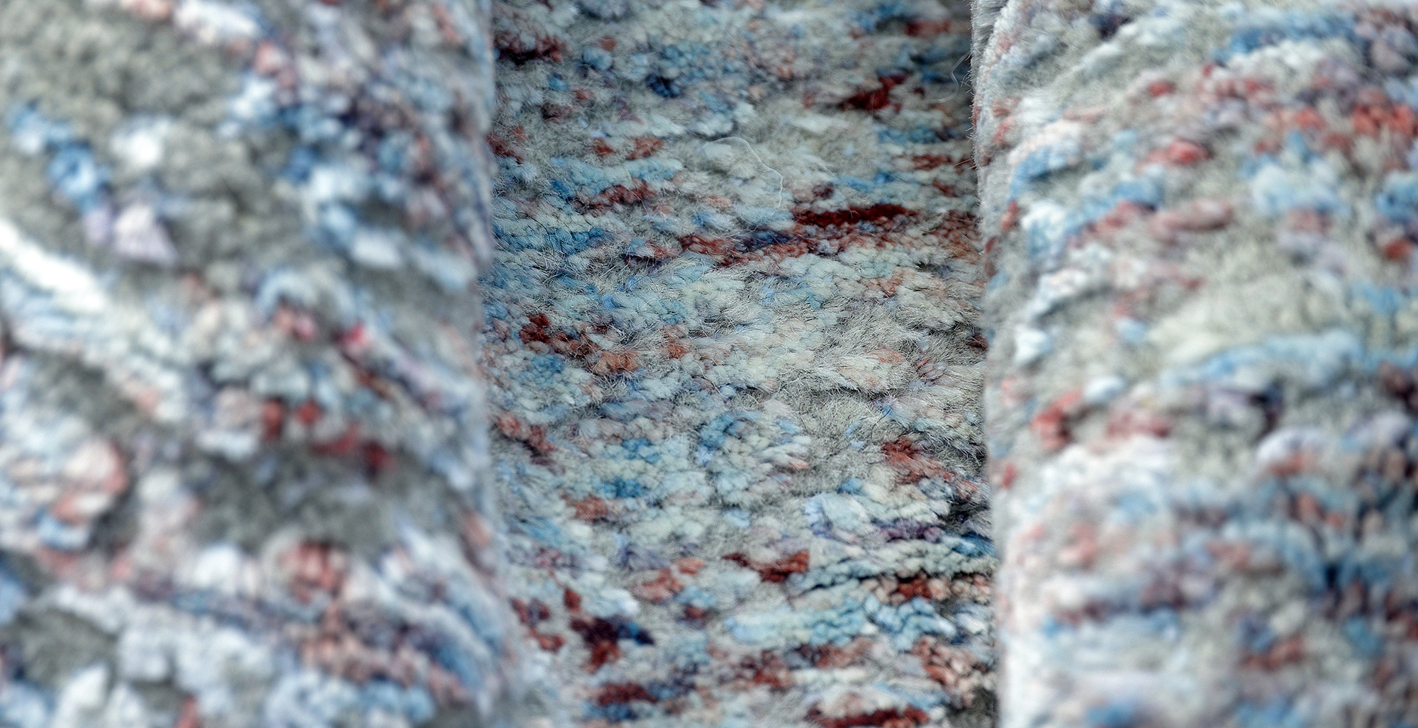 Thomas Teppich Handloom Jaquard Fine | Silver/Multi