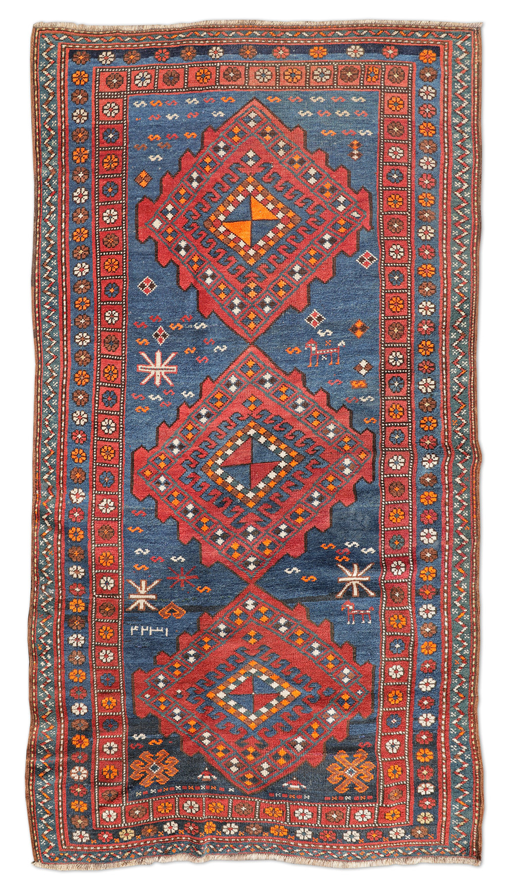 Kazak Orientteppich antik | Kaukasus Kazak Orientteppich antik | Kaukasus