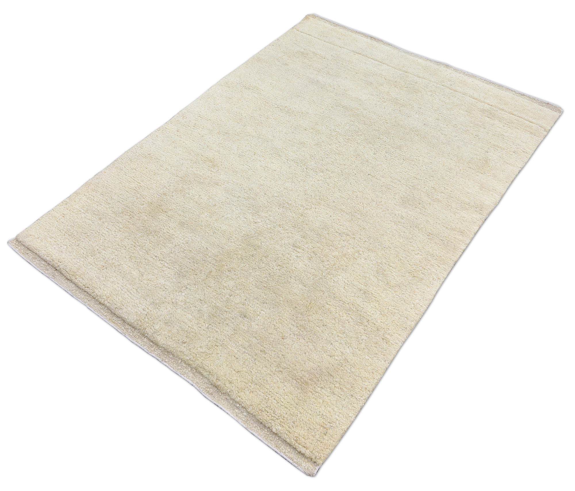 Thomas Marokko Handloomteppich Indien | Natural White