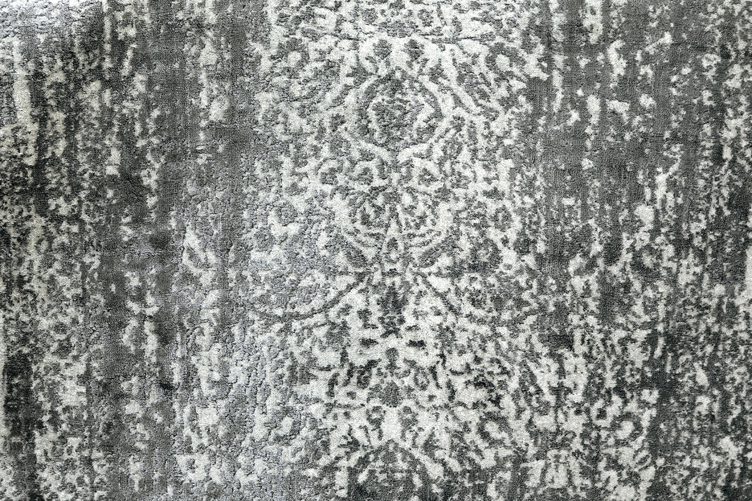 Thomas Teppich Handloom Jaquard Fine | Silver/Charcoal