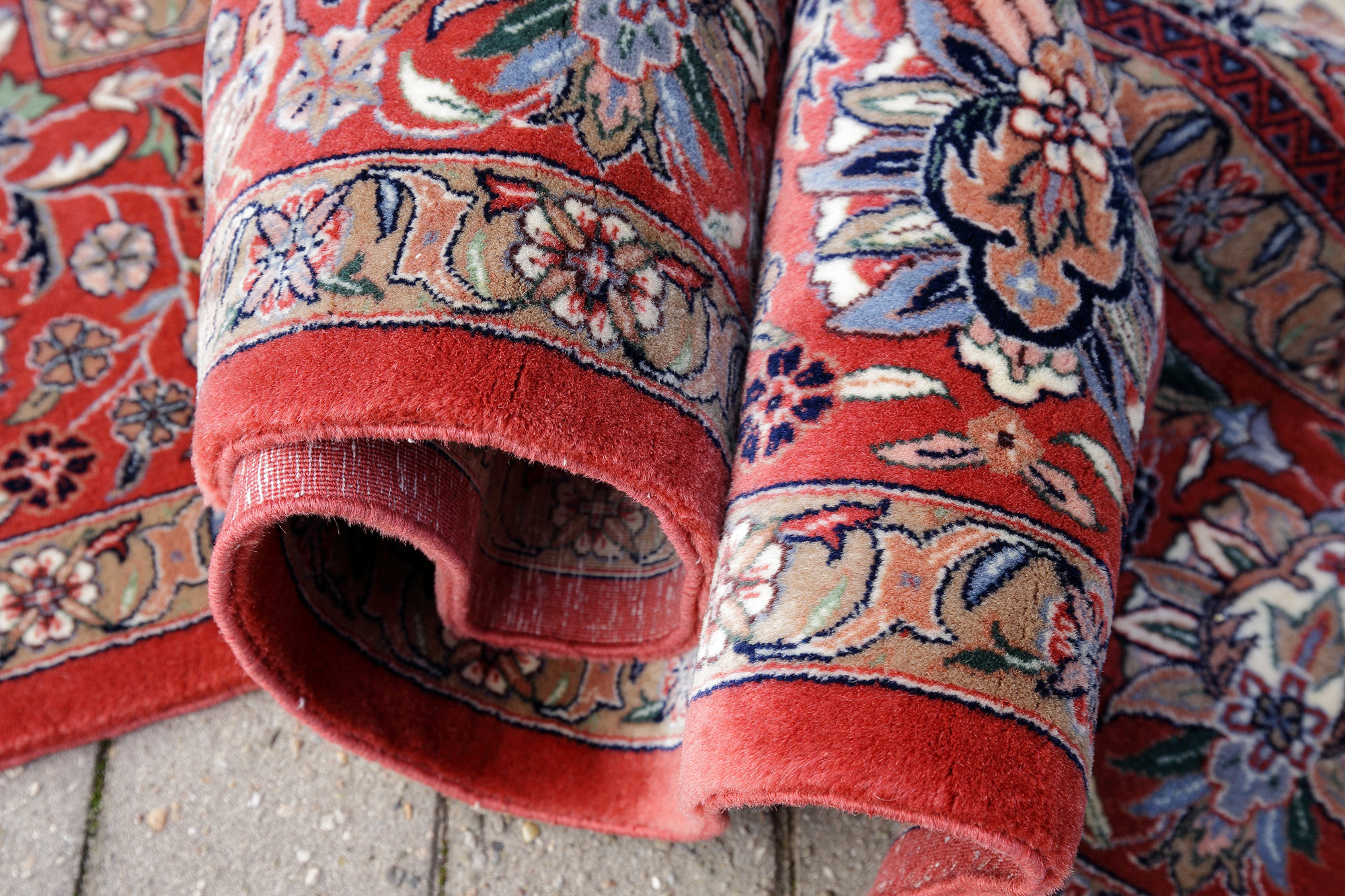 Isfahan Orientteppich China neu | Medaillon