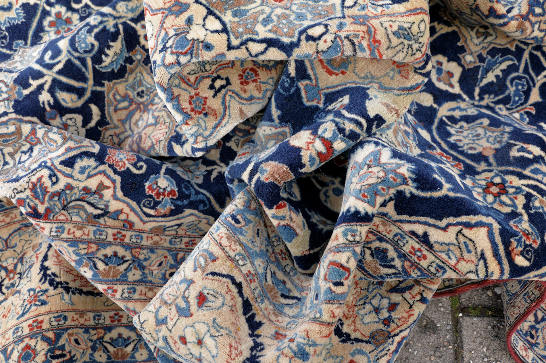 Nain Perserteppich 4 La alt | Tudesch