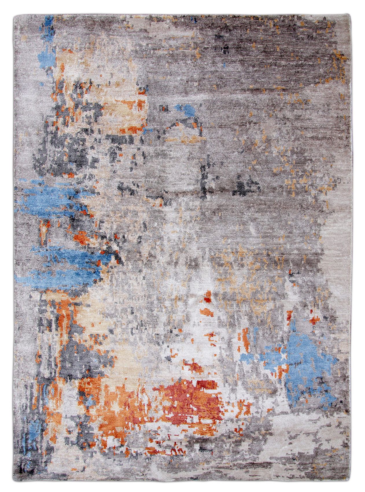 Thomas Indotibetischer Teppich Infinity Plus |  Grau