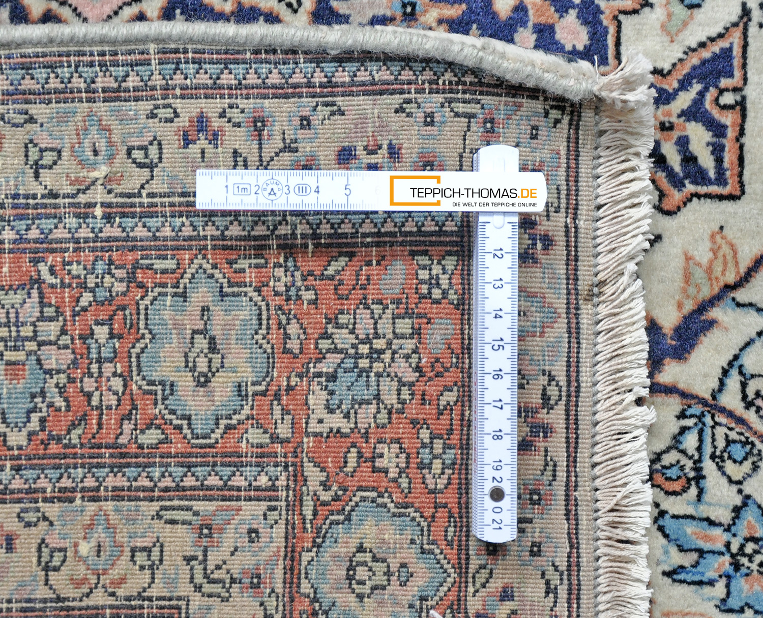 Lahore Keschan Orientteppich neu | Floral