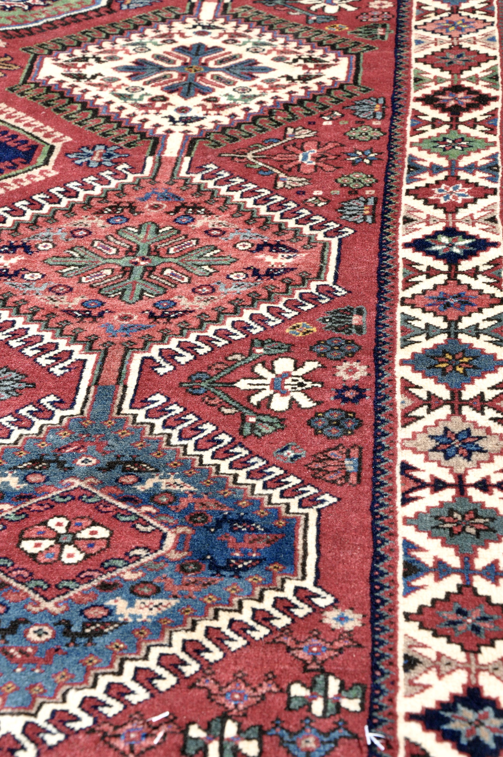 Yalameh Perserteppich rot neu | Schurwolle