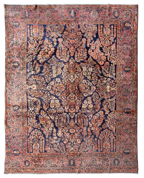 Amerikanischer Saruk Perserteppich antik | Medaillon