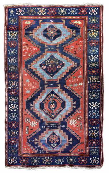 Kazak Orientteppich antik | Kaukasus