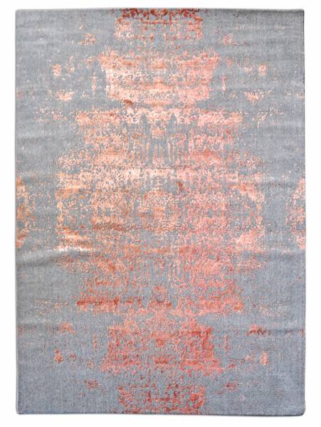 Thomas Handloomteppich Fine | Grey/Red