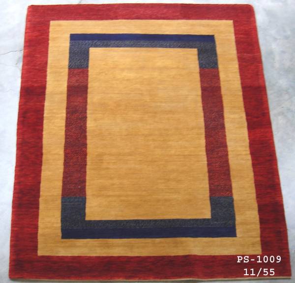 ISA KHAN 1009 Indien Orientteppich beige | Schurwolle