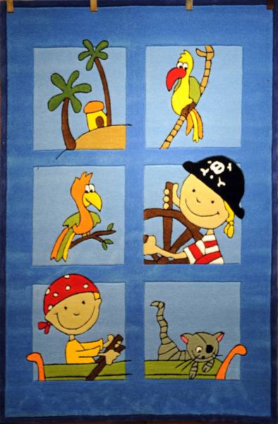 Kinderteppich Pirat MH-3539-01