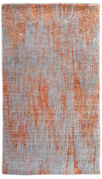 Thomas Teppich Handloom Jacquard Fine | Grey/Orange