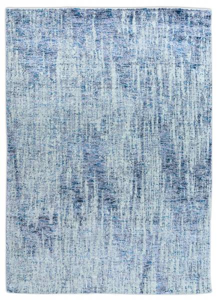 Thomas Teppich Handloom Jaquard Fine | Silver/Blue