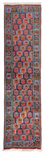 Turkmene Orientteppich Wolle | Endlosmuster